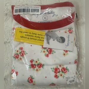 Red Floral Toddler Pajamas